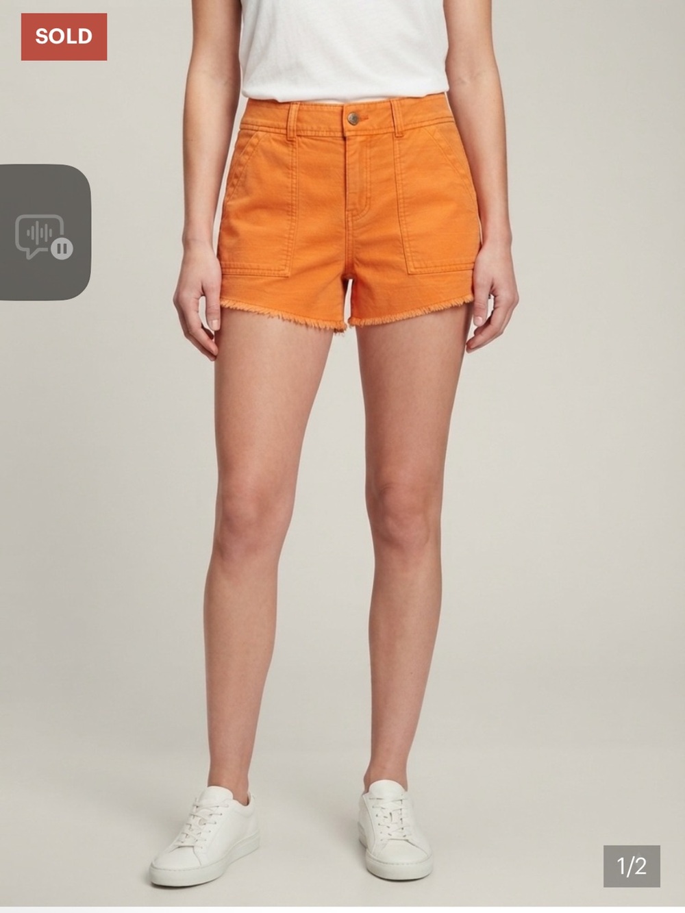 Free People $88 utility cutoff shorts